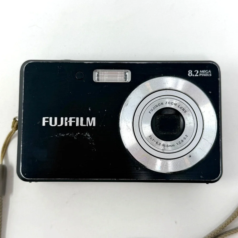 Fujifilm FinePix J10 8.2MP Compact Digital Camera Black Untested